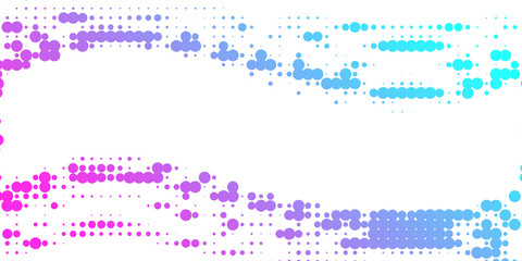 Gradient  futuristic pattern.