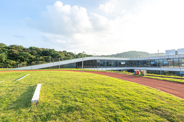 Obraz premium road in park