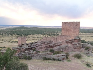 castillo de zafra hombrados guadalajara castilla la mancha 