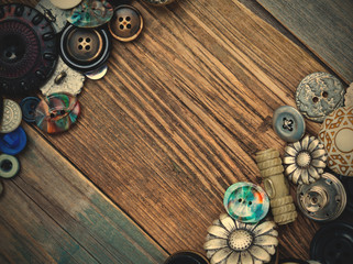 set of vintage buttons