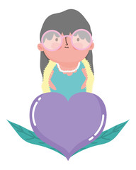 Grandmother cartoon vector design vector illustration