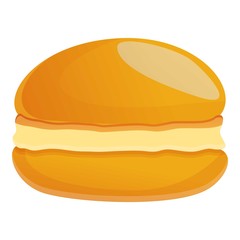 Macaroon icon. Cartoon of macaroon vector icon for web design isolated on white background