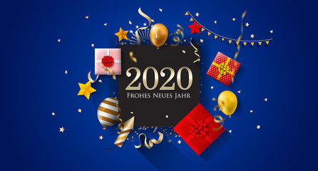 Neujahrsgruss 2020 - Frohes Neues Jahr