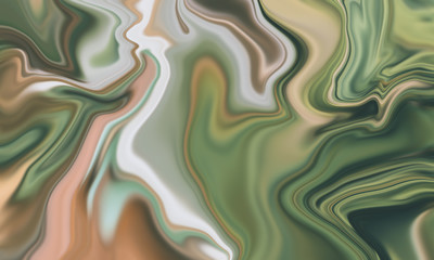 Obraz premium Soft green marble texture, liquid fluid abstract background