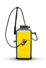 Fototapeta premium Old antique Refuelling tank
