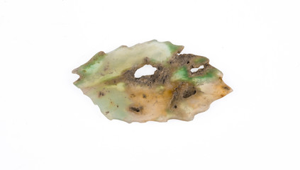 Obraz premium leaf shaped agate mineral stone