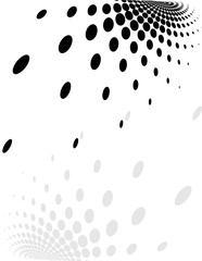 Background Composition, Web Template (Halftone) Design