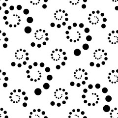 Geometric Seamless Pattern Circles