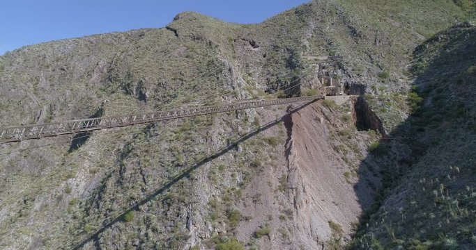 Ojuela Birdge Mexico Mapimi Aerial Drone Footage