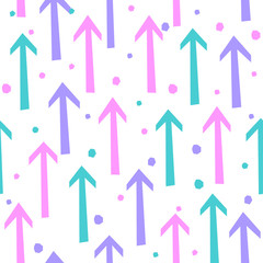 Abstract seamless pattern background. Seamless childish crafted swatch  for wrapping paper, textile, bag print, invitation, poster, banner, placard, diary, album, sketch book cover etc.