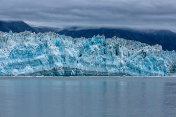 Section of Alaska's Hubbard Glacier 