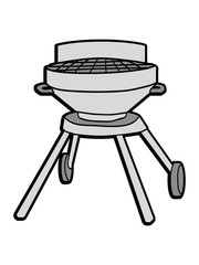 comic cartoon essen camping hunger bbq grill grillen koch kochen angrillen sch&uuml;rze grillmeister fleisch spa&szlig; hobby liebe clipart