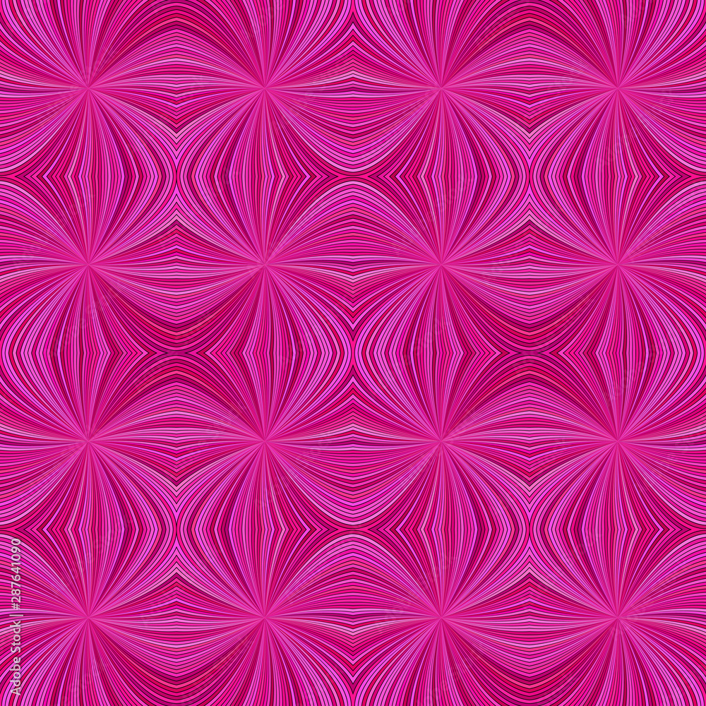 Poster pink abstract psychedelic seamless striped swirl pattern background design - vector graphic from swi
