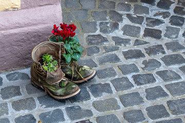 Blumenschuhe