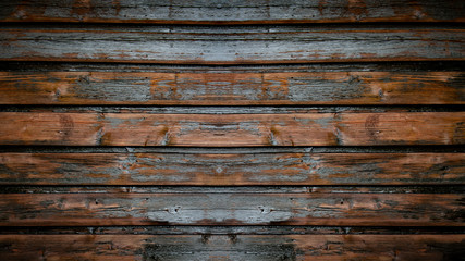 Holz - alte  braune rustikale verwitterte Holztextur, Holzhintergrund
