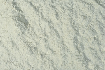 Texture of wheat flour. White flour closeup.