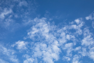 Fototapeta premium white cloud on blue sky weather background