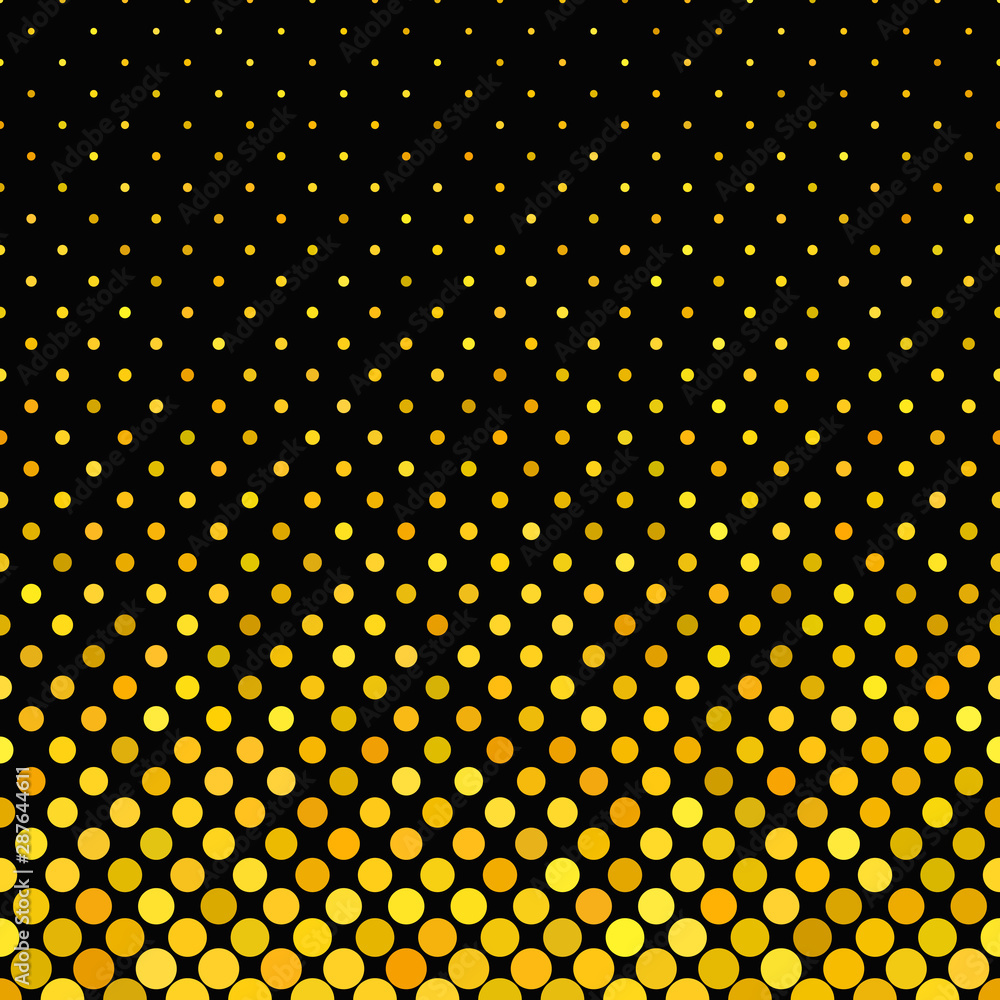 Poster abstract repeating circle pattern - vector winter background graphic design from circles