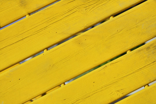 Yellow Wood Texture Background