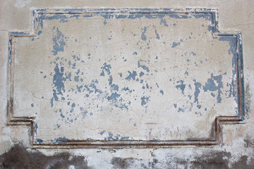 Old concrete wall texture grunge with framework for background. 