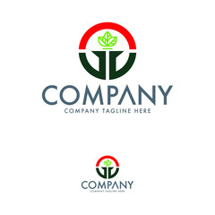 Letter G Farm Logo Design. Food Logo Desing. Agriculture Logo Template