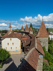 View from City Wall in Murten