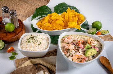 Shrimps cebiche