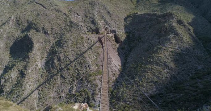 Ojuela Birdge Mexico Mapimi Aerial Drone Footage