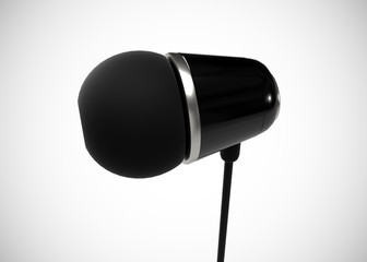 Headphone In-Ear Earphone Wireless 3D Render