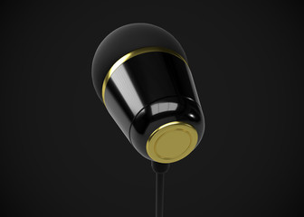 Headphone In-Ear Earphone Wireless 3D Render