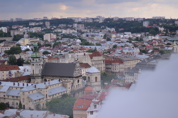 Obraz premium Views of Lviv