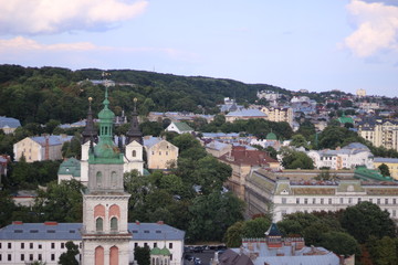 Fototapeta premium Views of Lviv