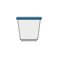 traditional chinese tea cup isolated icon