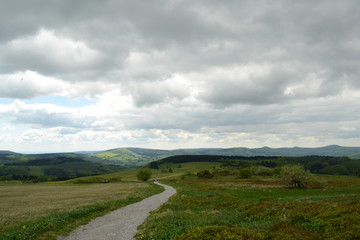 Rhon Mountains ,Fulda Germany Countryside