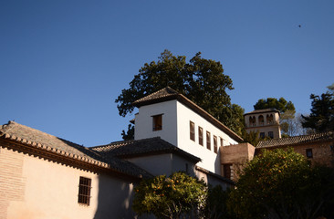 Fototapeta na wymiar Granada Spain Alhambra Culture