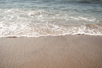 Water Rolling onto Shore