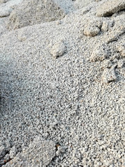 Spring fertilizer. Nitrogen, phosphorus and potassium to strengthen the grain. Manure balls. Industrial quantity of nutrient for agriculture. Mineral fertilizer of cereal in the agricultural industry.