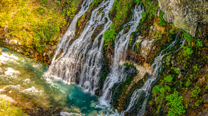 White Beard Fall in Hokkaido