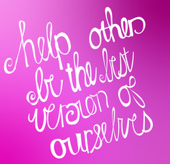positive affirmation