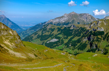 mountain landscape in the alps
