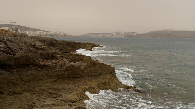 Saint Paul's Shoal in Bugibba, Malta