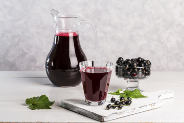 Image with currant juice.