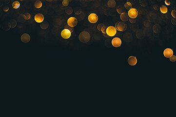 glitter vintage lights background. defocused
