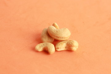 dried fruit of cashew nuts