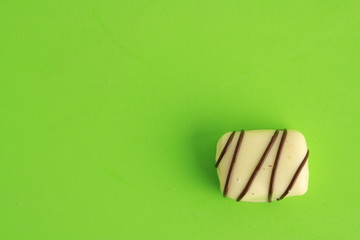 Delicious assorted bonbons cocoa chocolates from Belgium