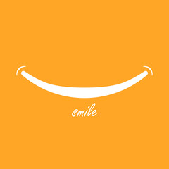 Obraz premium Happy face icon. Smiling emoticon. Emoji of positive feelings. 