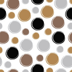 Seamless pattern with glamour polka dot. Can be used for wallpaper, pattern fills, web page background, surface textures.