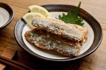 さんまの竜田揚げ
