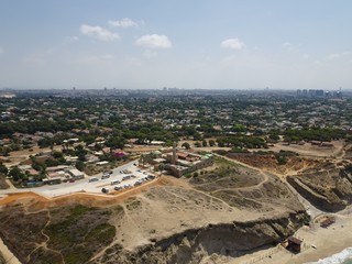 Aerial view of the Sidna Ali Mosque in Israel