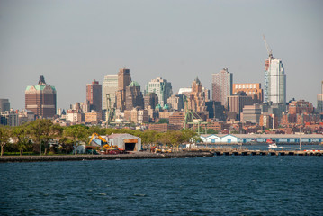 Obraz premium Blick nach Downtown Brooklyn, New York